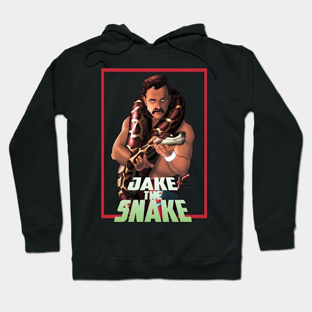 Jake the Snake Hoodie by BCXart